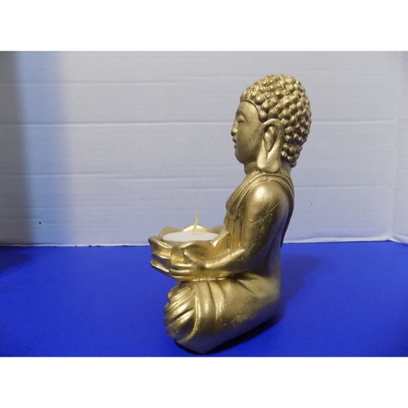New Buddha Tea Candle Holder Statue - Picture 6 of 6